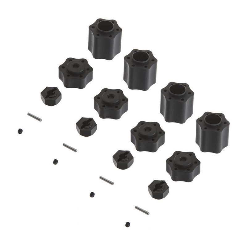 Axial Hex Hub Conv Set (12mm)(4) 9026 Wraith