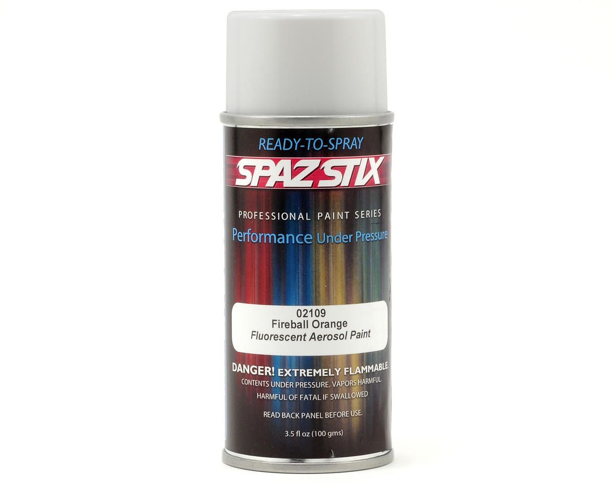 Spaz Stix Fireball Orange Fluorescent Spray Paint