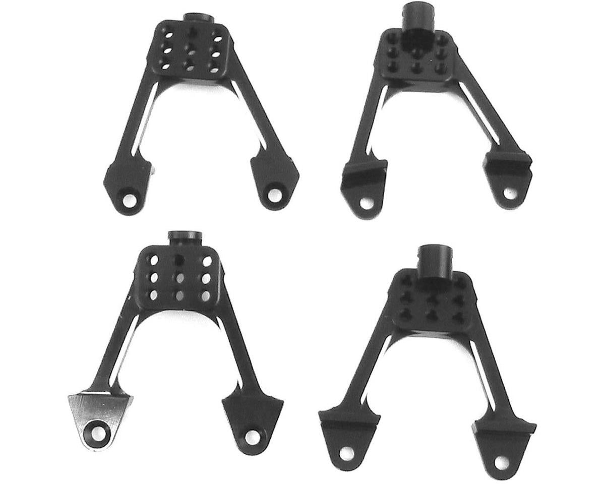 scx28301 Aluminum Front &amp; Rear Adjustable Shock Towers - Axial Scx10