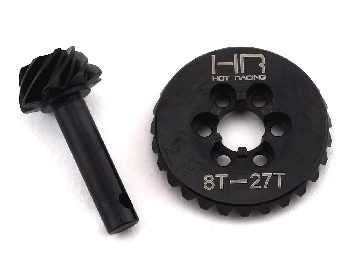 SCXT9278 HD OVERDRIVE Steel Bevel Gear Set - 27t/8t 0.9 Module 3.375 Ratio
