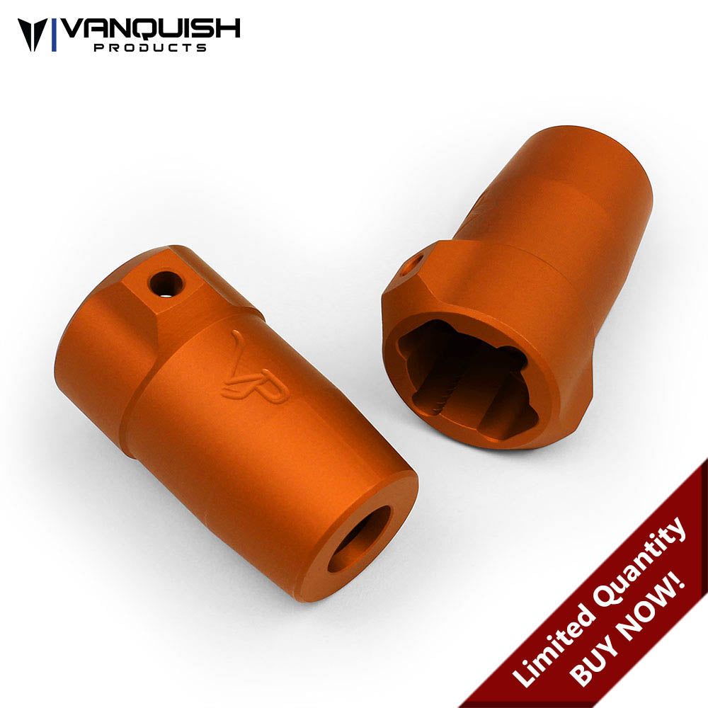 Vanquish Products Axial SCX10 Lockouts - Orange