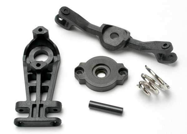 5344 - Steering arm (upper &amp; lower)/ servo saver/ servo saver spring/ steering arm shaft