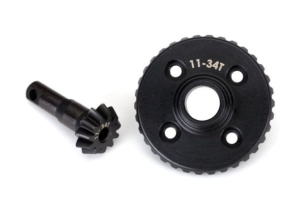8279R - Ring gear, differential/ pinion gear, differential (machined)