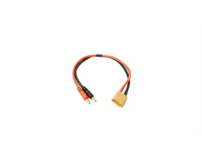 RCE1618 Charge Adapter: Male XT90 to Male 4mm Bullets, 300mm Wire Racers Edge Charge Adapter: Male XT90 to Male 4mm Bullets, 300mm Wire