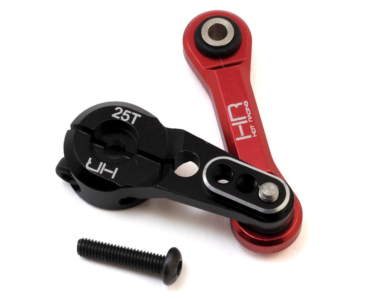 AON48SH25 ALUMINUM FIXED LINK STEERING 25T SERVO ARM ARRMA 1/8