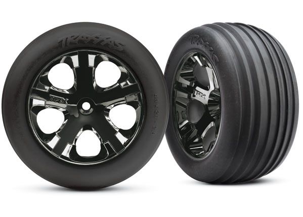 3771A Tires &amp; wheels, assembled, glued (2.8')(