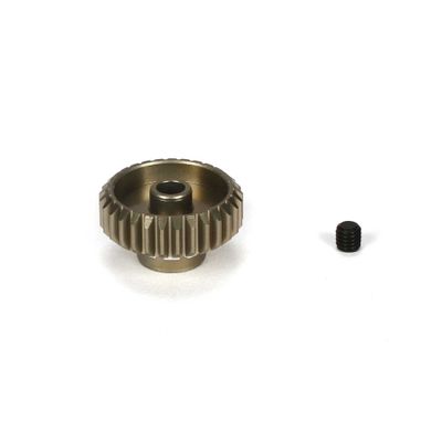 Losi Team Losi Racing Pinion Gear, 29T, 48P, 1/8in, Aluminum