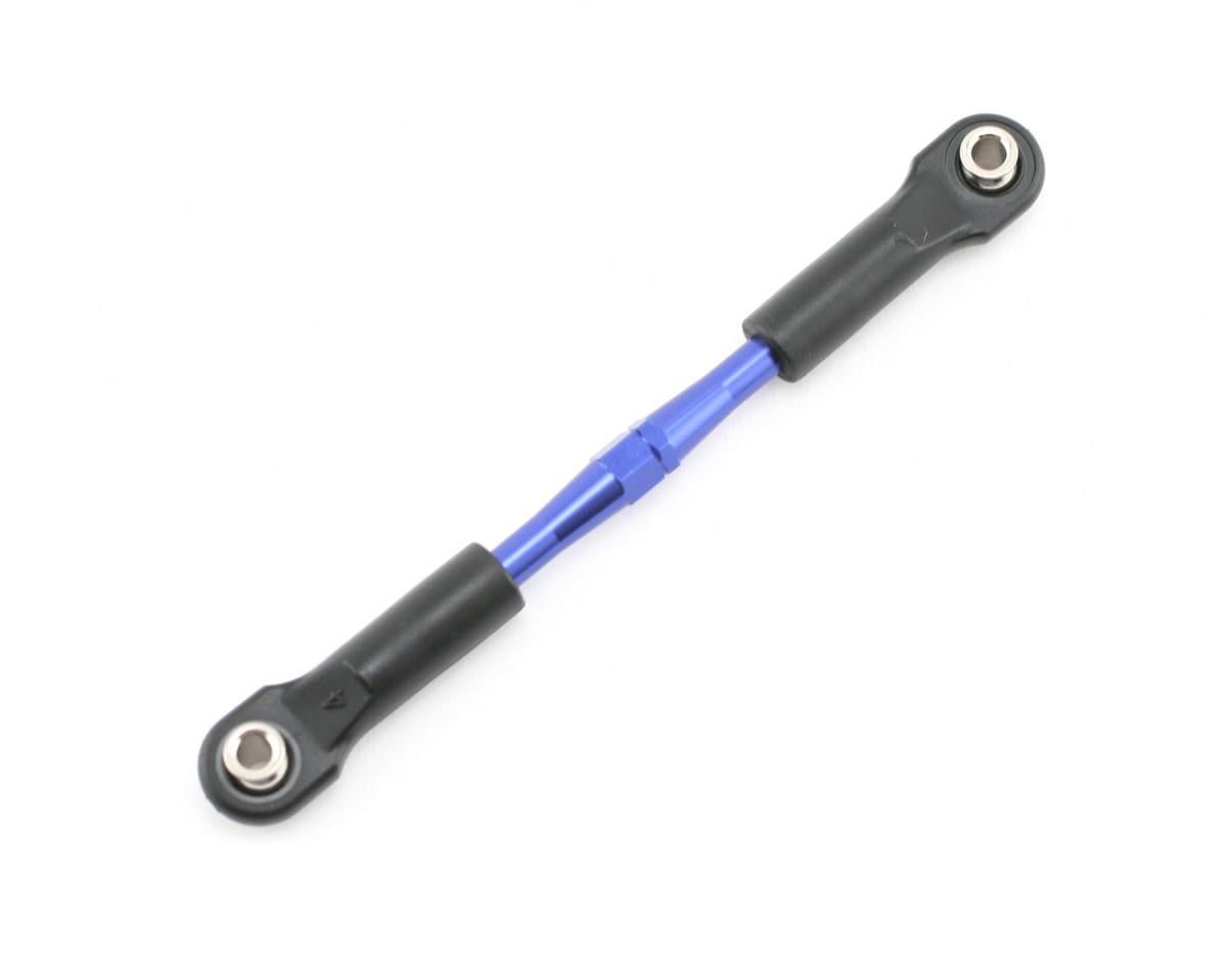 3738A - Turnbuckle, aluminum (blue-anodized), camber link, rear, 49mm (1) (assembled w/ rod ends &amp; hollow balls)