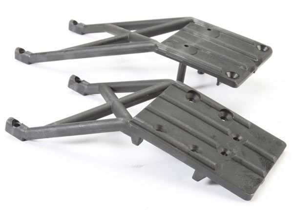 5837 Traxxas Front &amp; Rear Skidplate Set (Black)