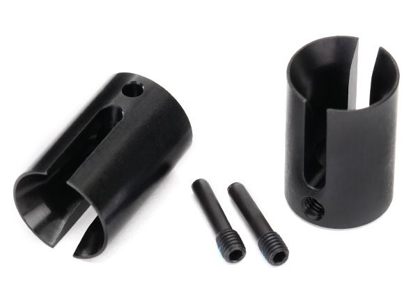 8652 - Drive cup, machined steel (2)/ 4x17mm screw pins (2)