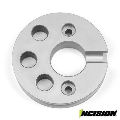 IRC00152 Incision Yeti/RR10 Motor Cam Clear Anodized Vanquish Products Incision Yeti/RR10 Motor Cam Clear Anodized - Clear