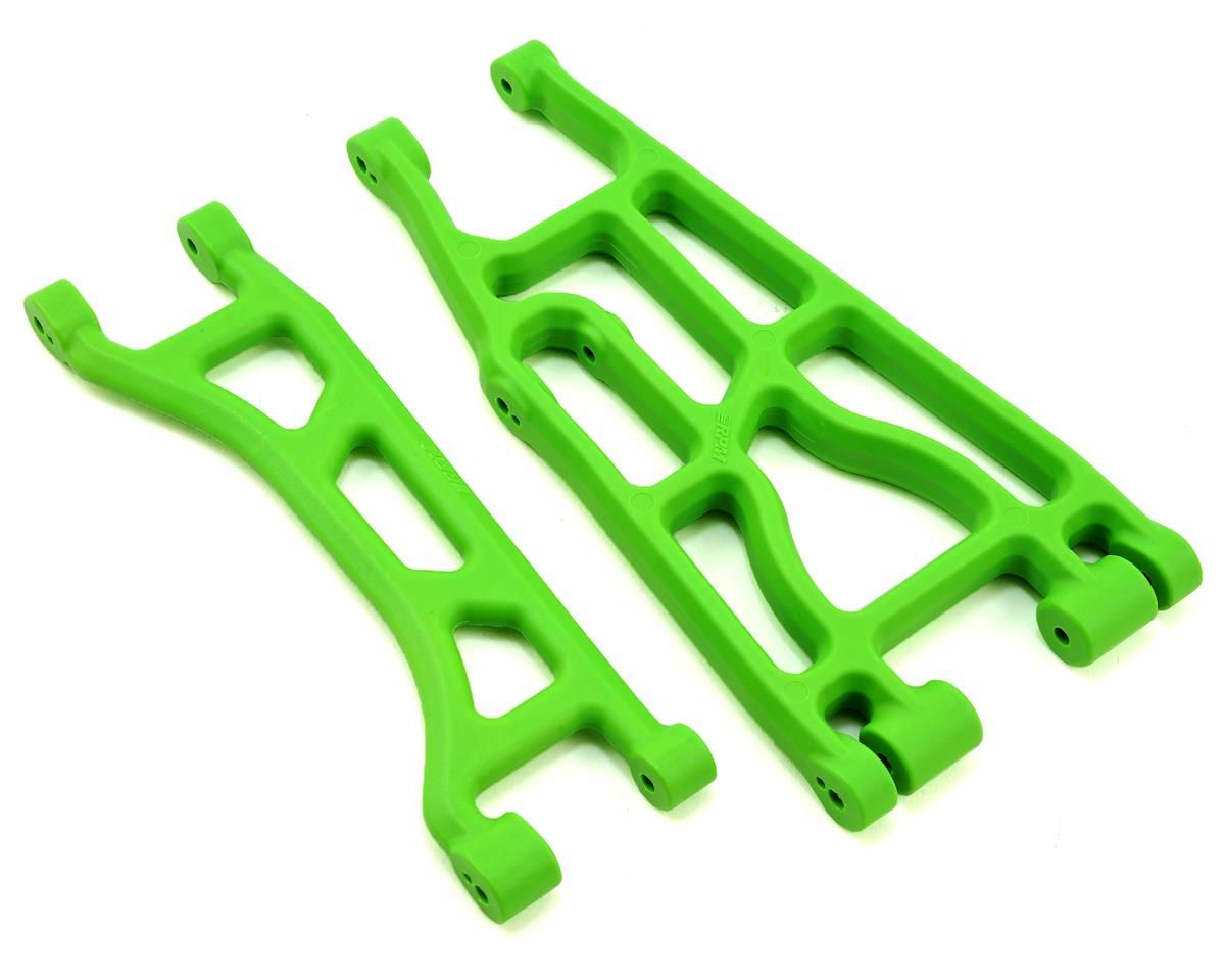 RPM82354 Traxxas X-Maxx Upper &amp; Lower A-Arms (Green) (2)