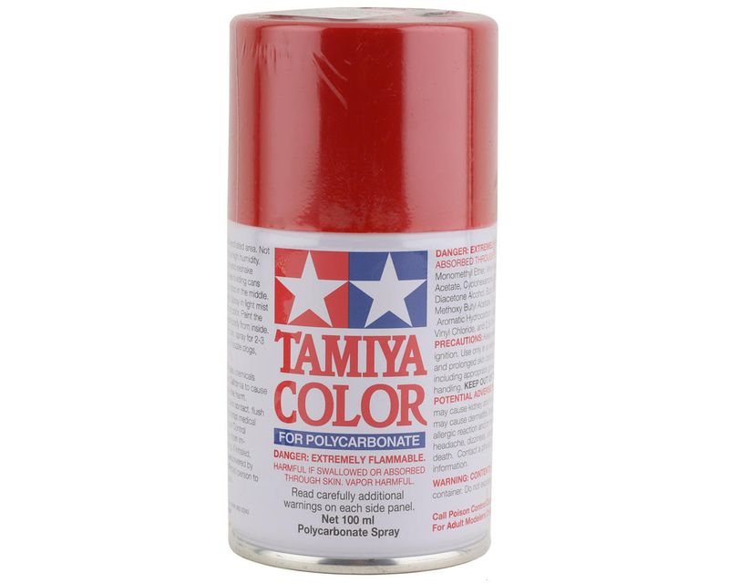 Tamiya PS-60 Bright Mica Red can
