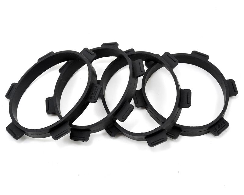 ProTek RC 1/8 Buggy &amp; 1/10 Truck Tire Mounting Glue Bands (4)