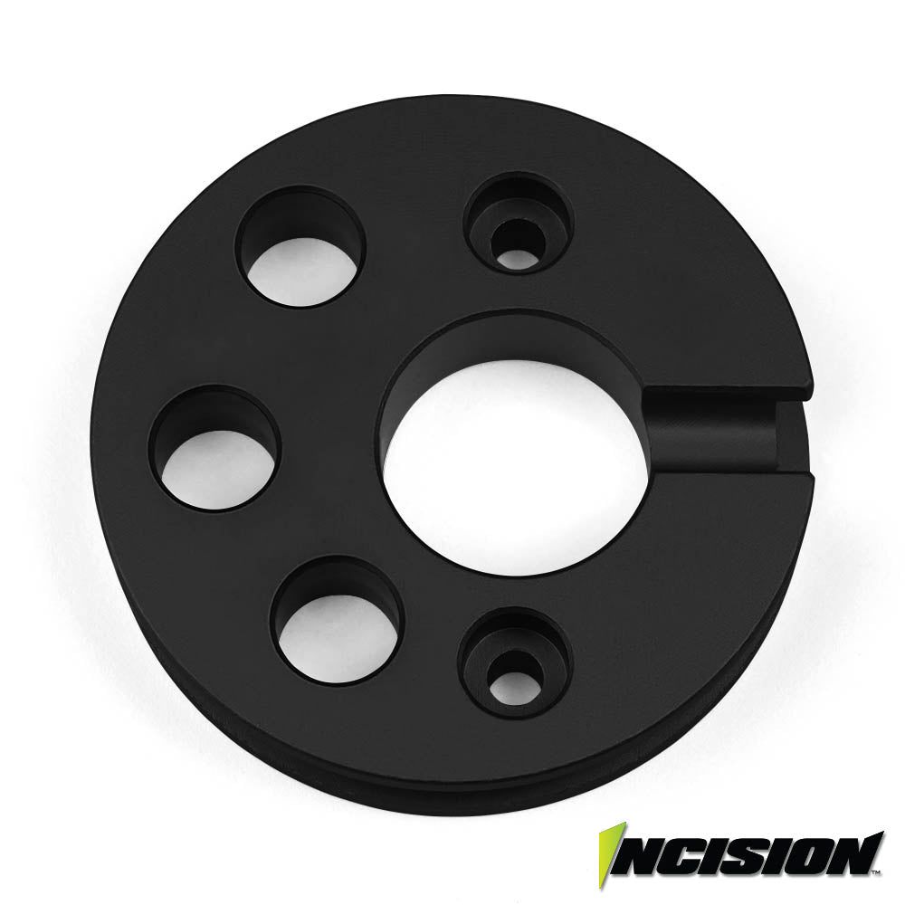 Vanquish Products Incision Yeti/RR10 Motor Cam Black Anodized - Black