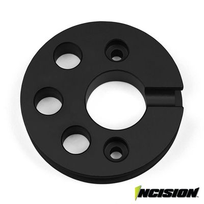 Vanquish Products Incision Yeti/RR10 Motor Cam Black Anodized - Black