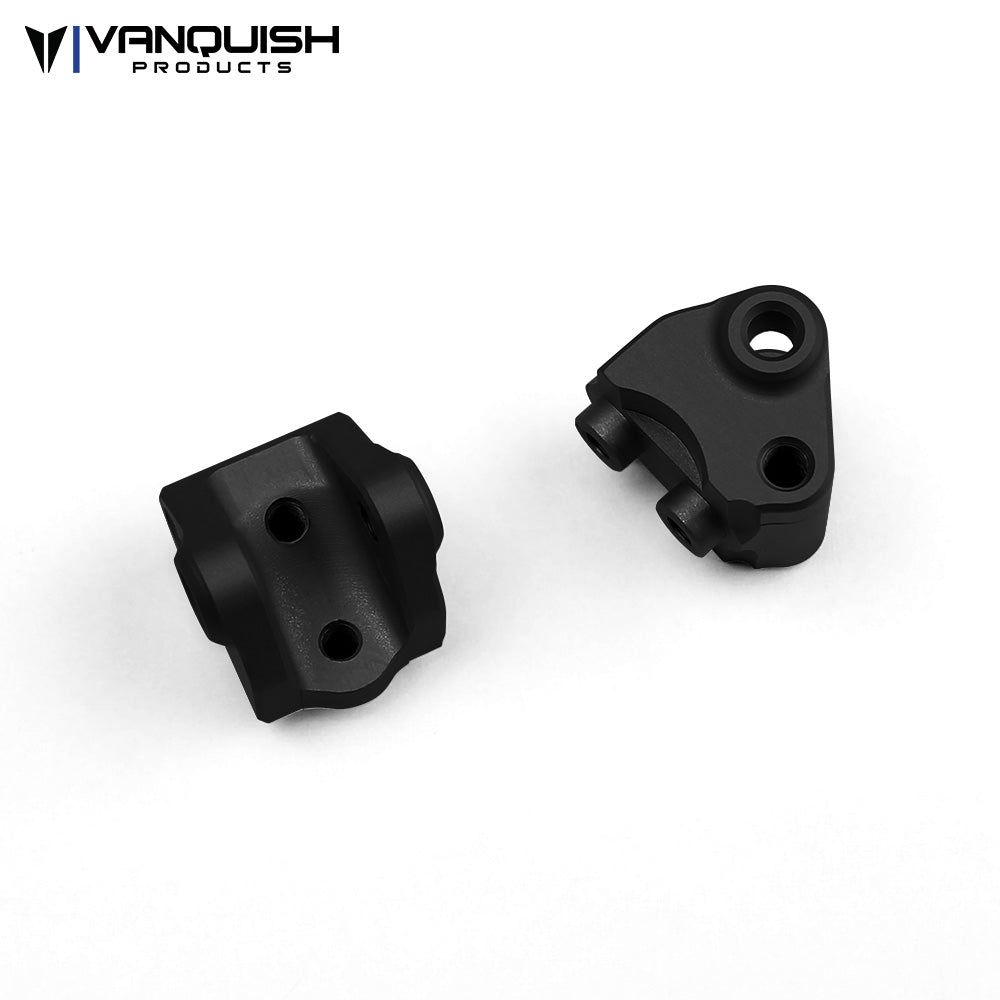 Vanquish Products SCX10-II Lower Link/Shock Mount Black Anodized - Black
