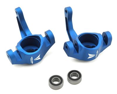 Vanquish Products YETI / EXO STEERING KNUCKLES BLUE ANODIZED