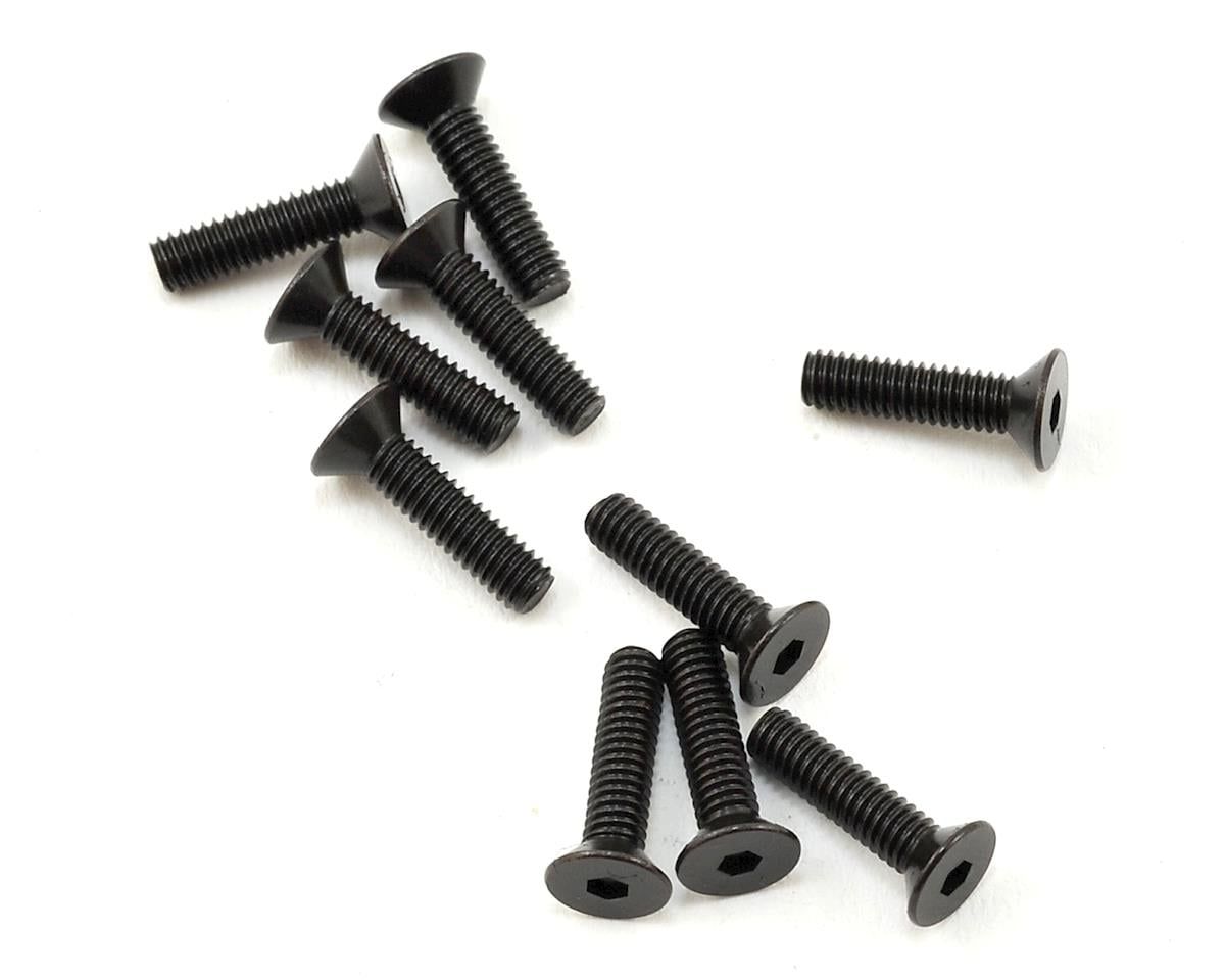 TKR1303 RC 2.5x10mm Flat Head Screws (10)