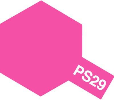 Tamiya PS-29 Fluorescent Pink color swatch