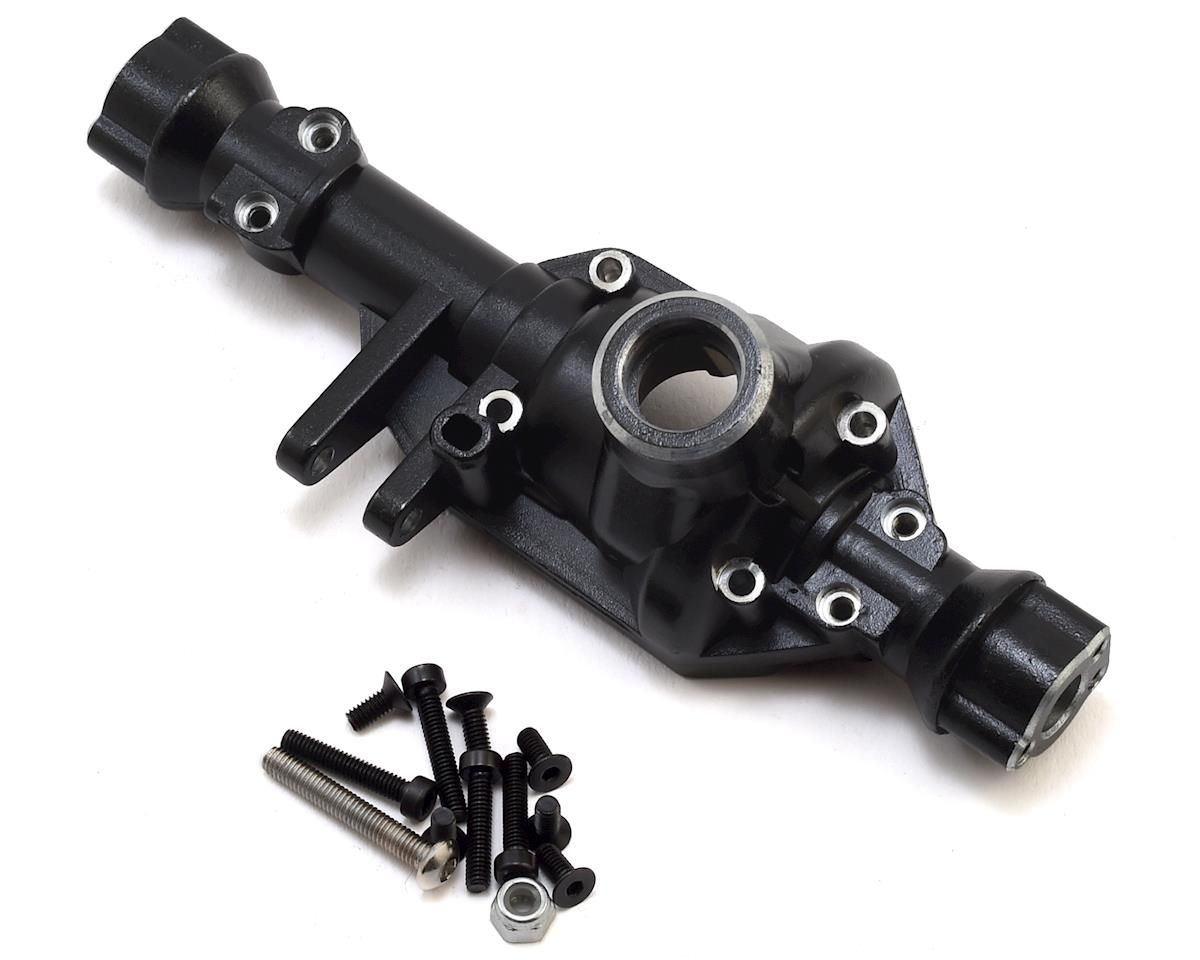 YEA-TRX4-045B Yeah Racing Traxxas TRX-4 Alloy Front Axle Housing (Black) (Titanium Coated)