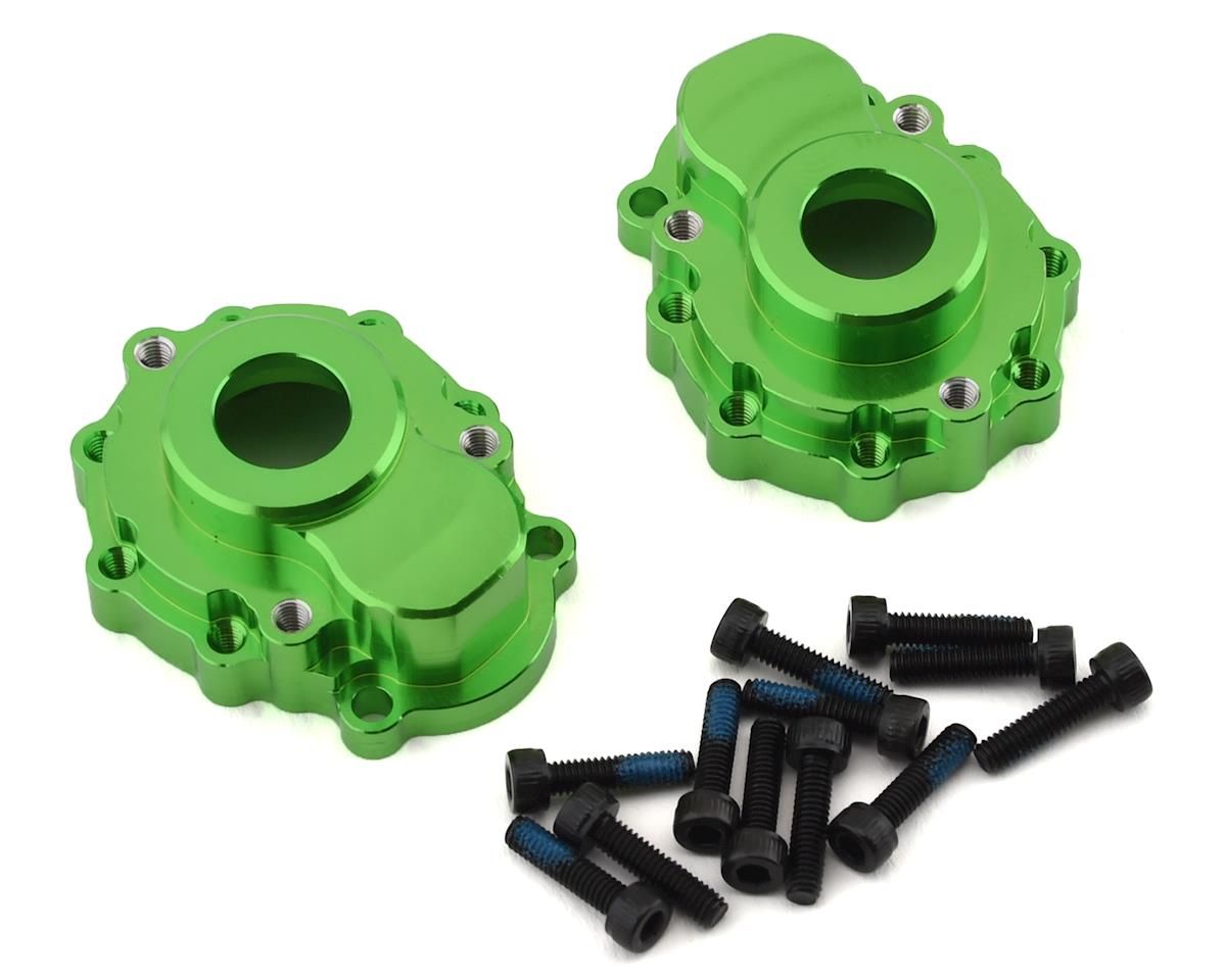 8251G Portal housings, outer, 6061-T6 aluminum (green-anodized) (2)/ 2.5x10 CS (12)