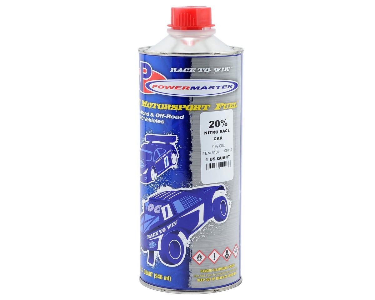 POW6107 Powermaster 20% 9% OIL Car Nitro Race Quart 4496107