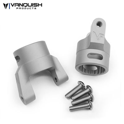 VPS02005 Axial Wraith / XR10 C-hubs Clear Anodized Vanquish Products Axial AR60 C-hubs - Clear
