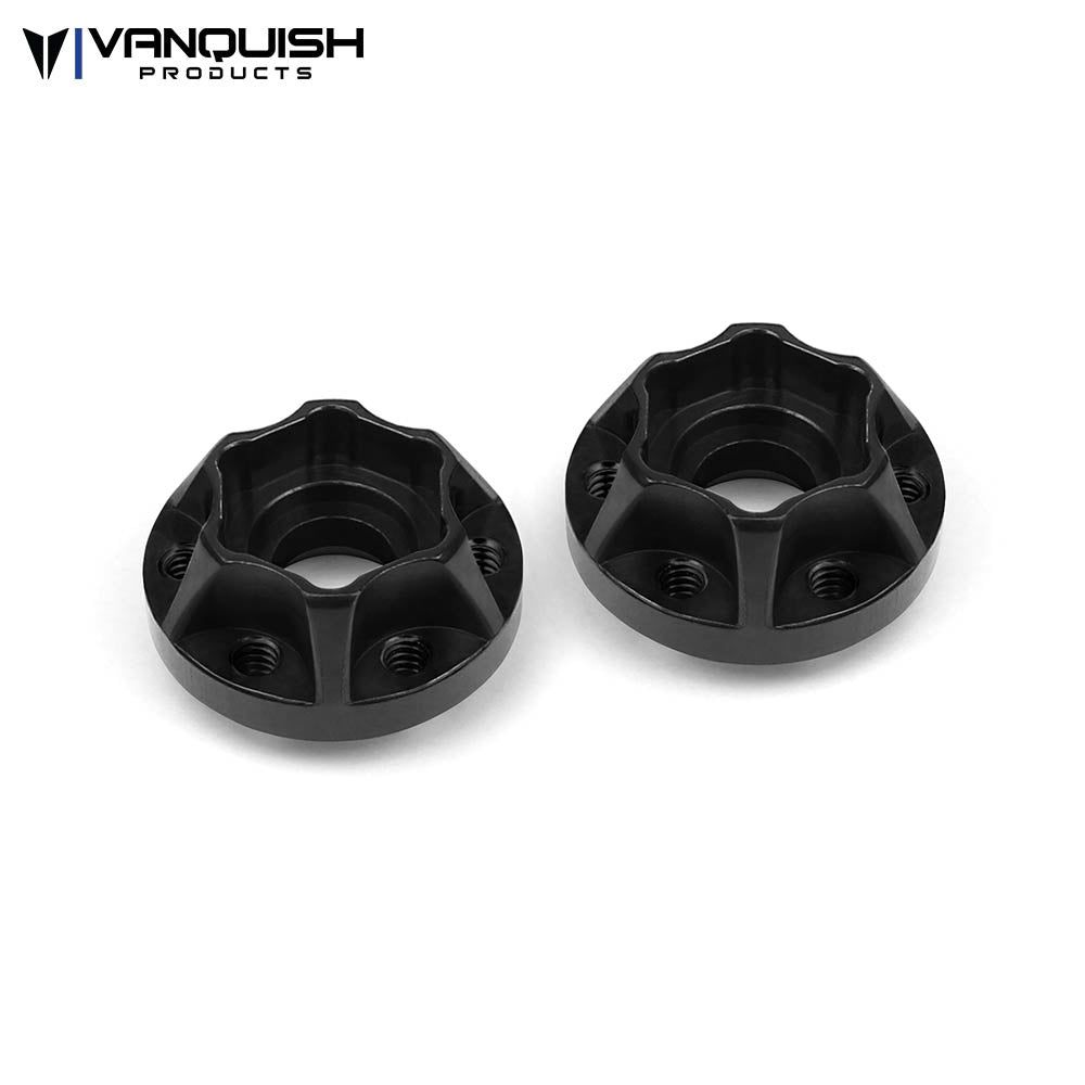 Vanquish Products SLW Wheel Hubs - Black Anodized - 350