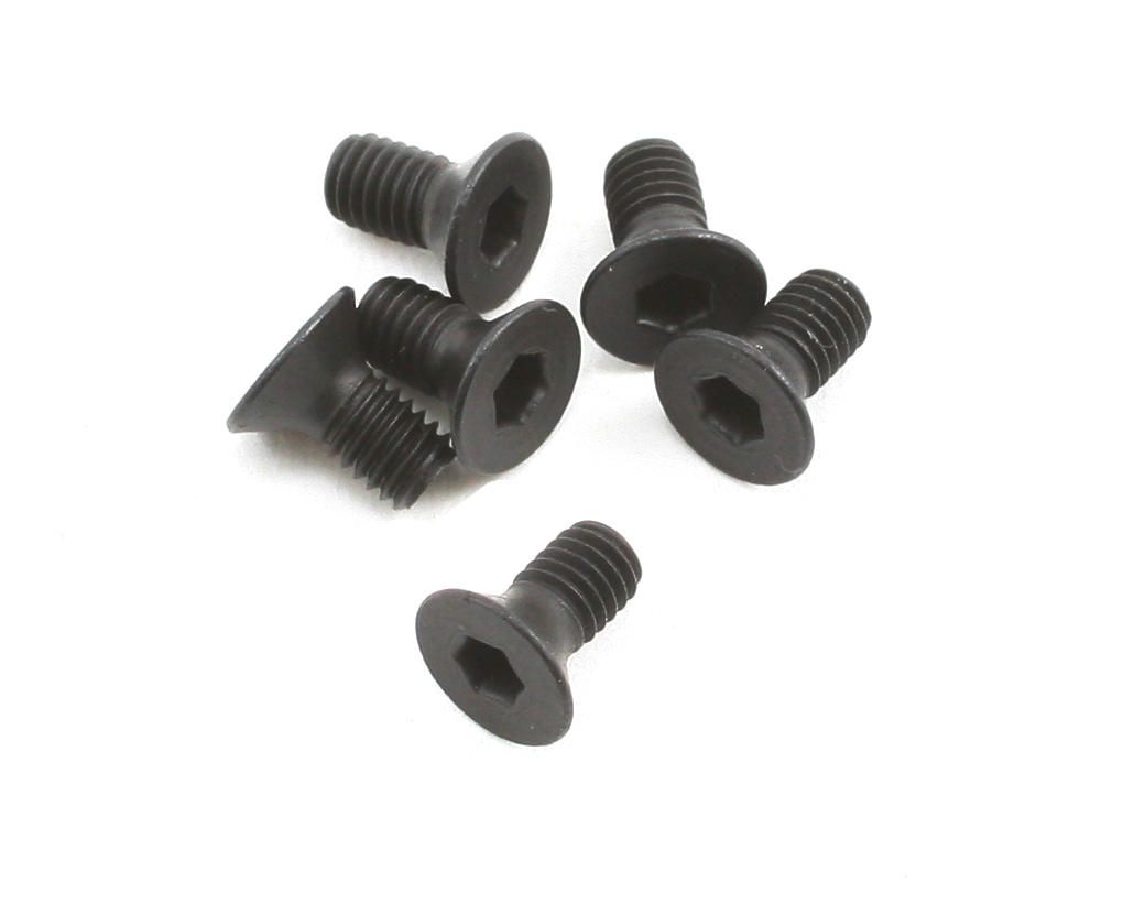 31541 Team Associated 3x0.5x6mm Flat Head Hex Screw (6)