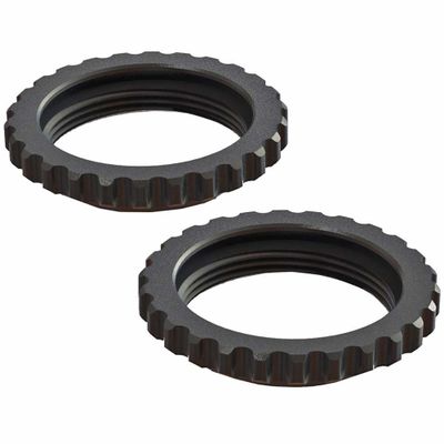 ARAC8964 AR330514 Shock Collar Aluminum Black 6S (2) ARRMA Shock Collar Aluminum, Black (2): 6S