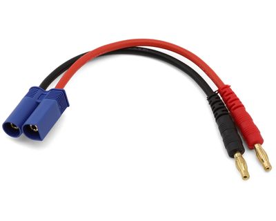 EcoPower Heavy Duty EC5 Charge Lead (Male EC5 to 4mm Banana Plugs)