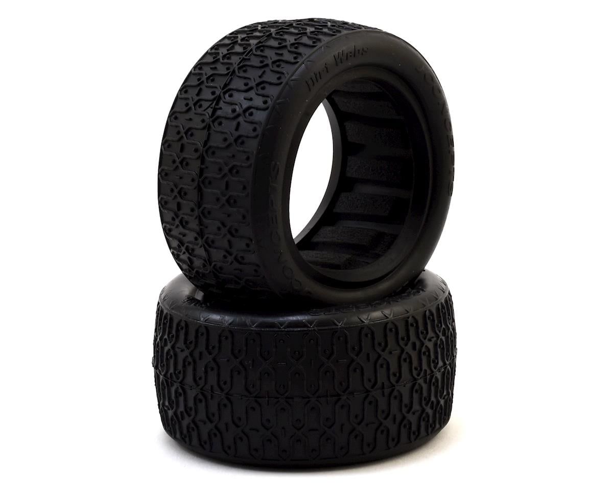3076-02 JConcepts Dirt Webs 2.2" Rear Buggy Tire (2) (Green)