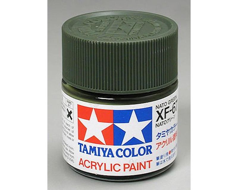 Tamiya XF-67 NATO Green jar