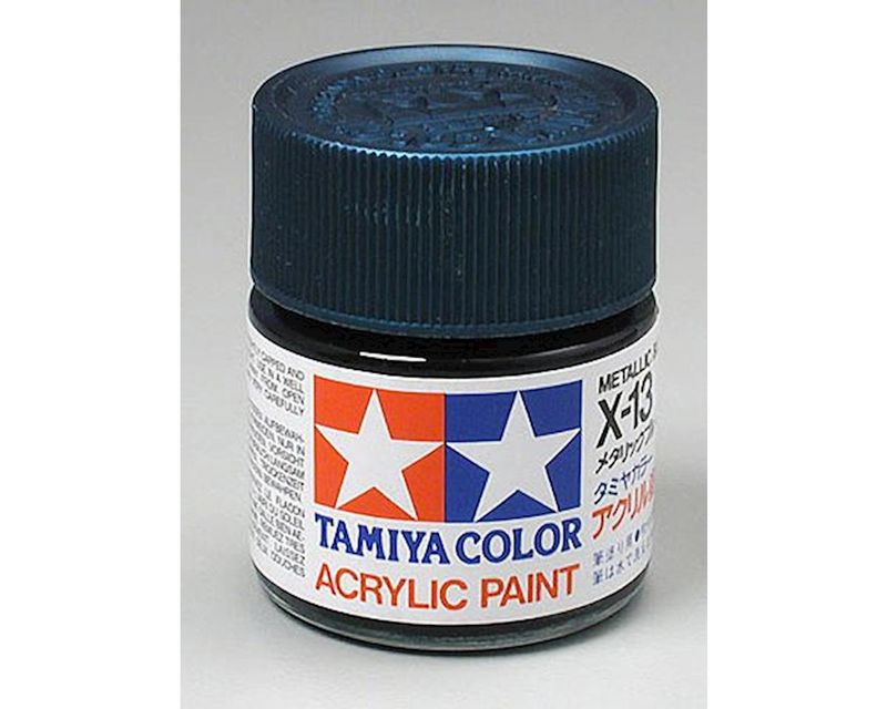 Tamiya X-13 Metallic Blue jar