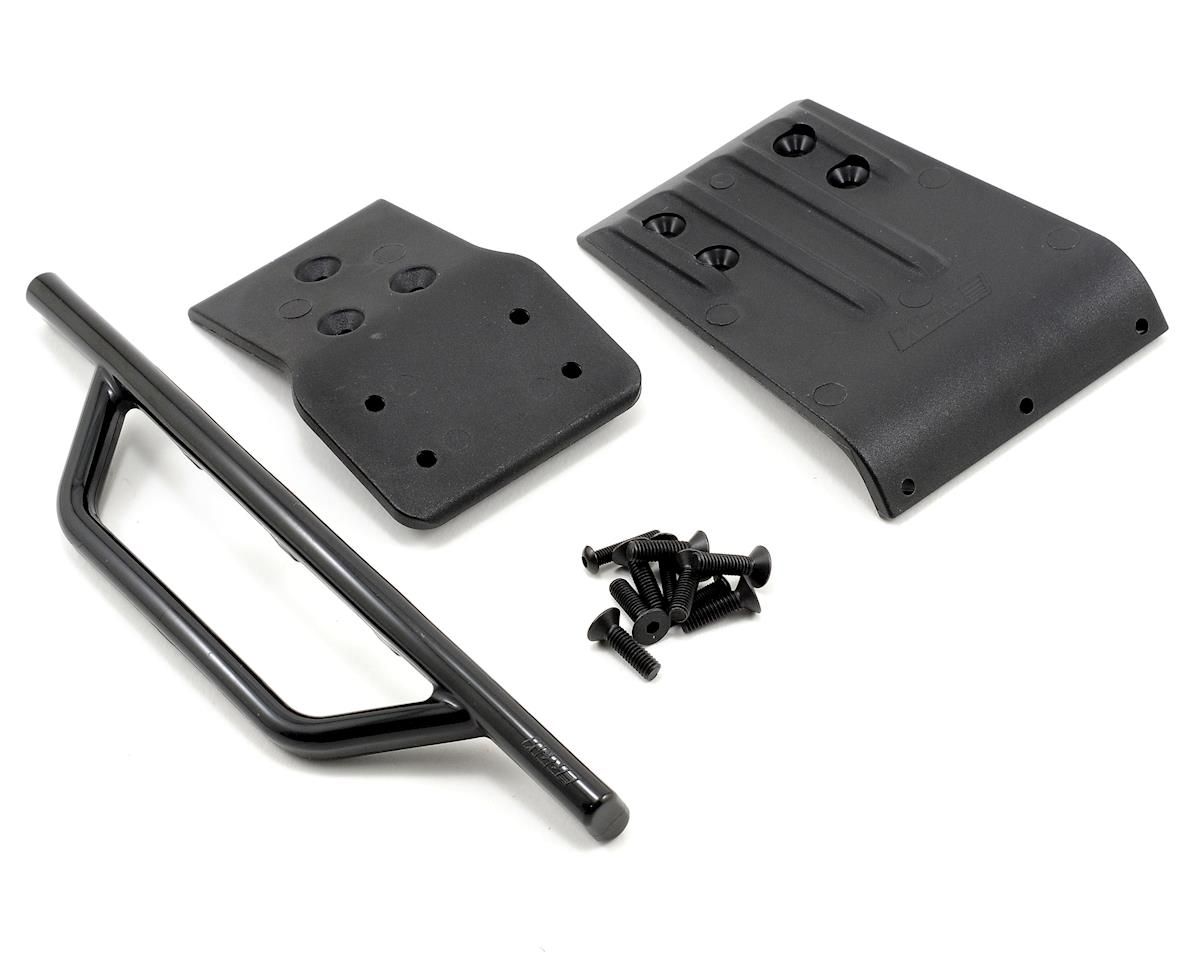 RPM80022 RPM Traxxas Slash 4x4 Front Bumper &amp; Skid Plate (Black)