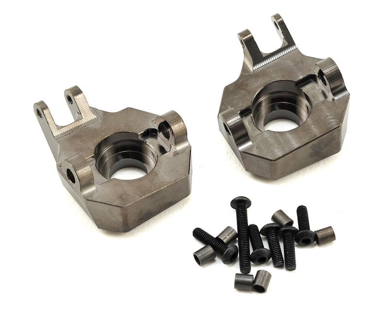 SSD00193 SSD RC SCX10 II AR44 Heavy Brass Steering Knuckles
