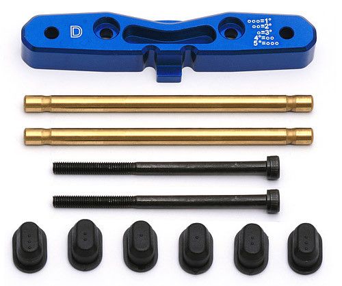 89463 FT Aluminum D-Plate, with pins