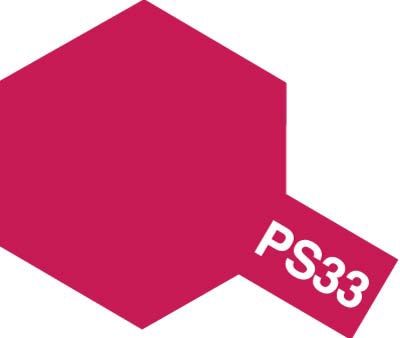 Tamiya PS-33 Cherry Red color swatch