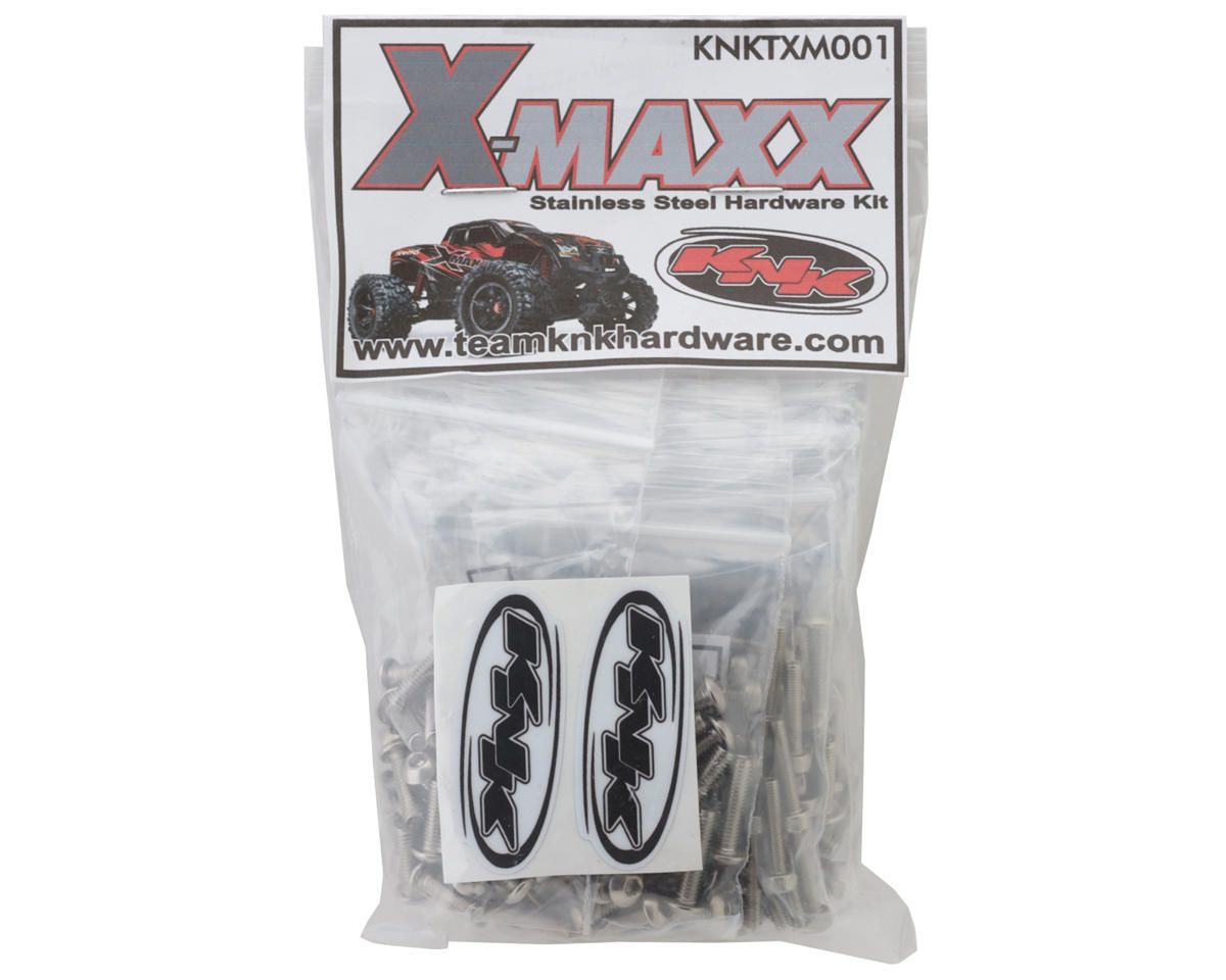 KNKTXM001 (262 pcs) Traxxas X Maxx Stainless Hardware Kit