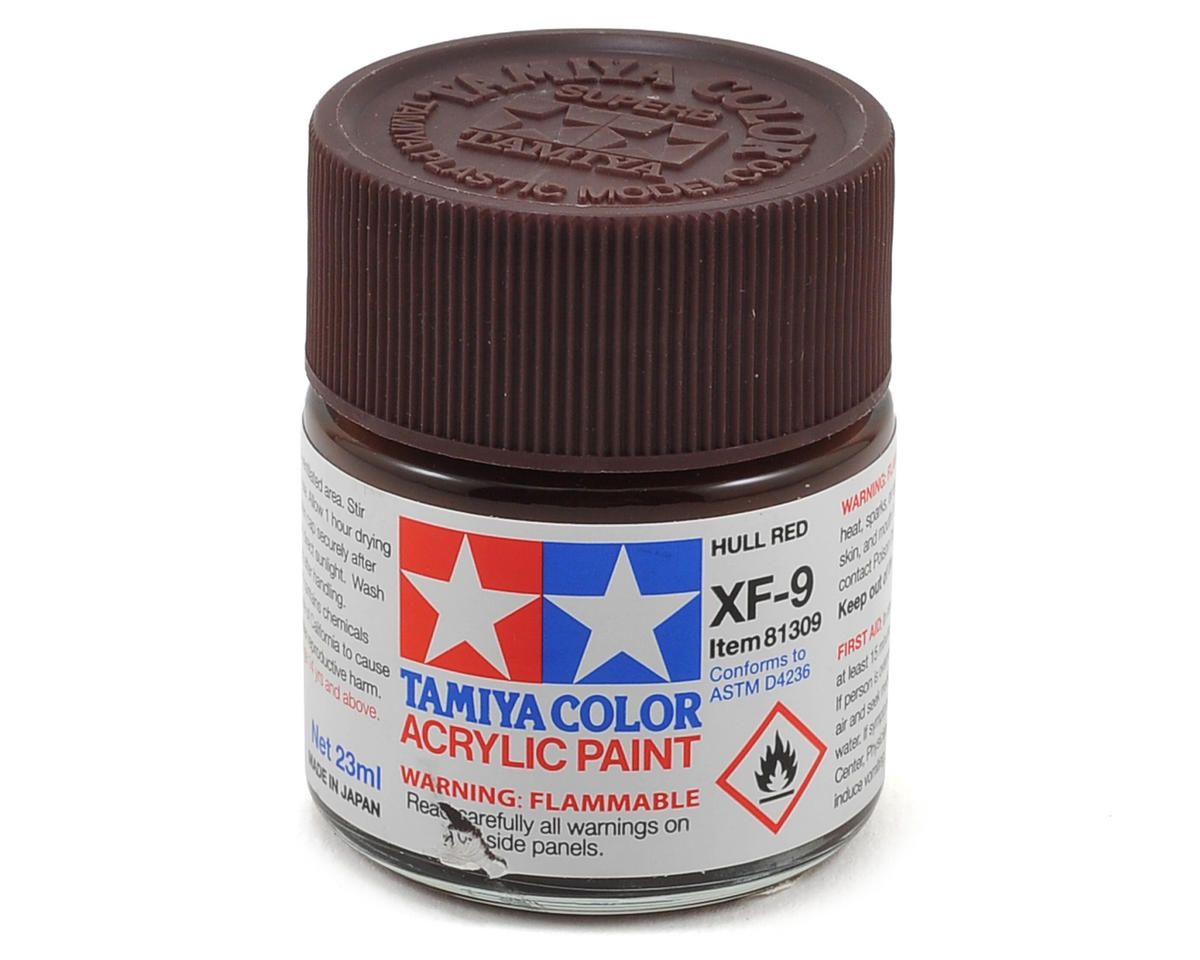 Tamiya XF-9 Hull Red jar