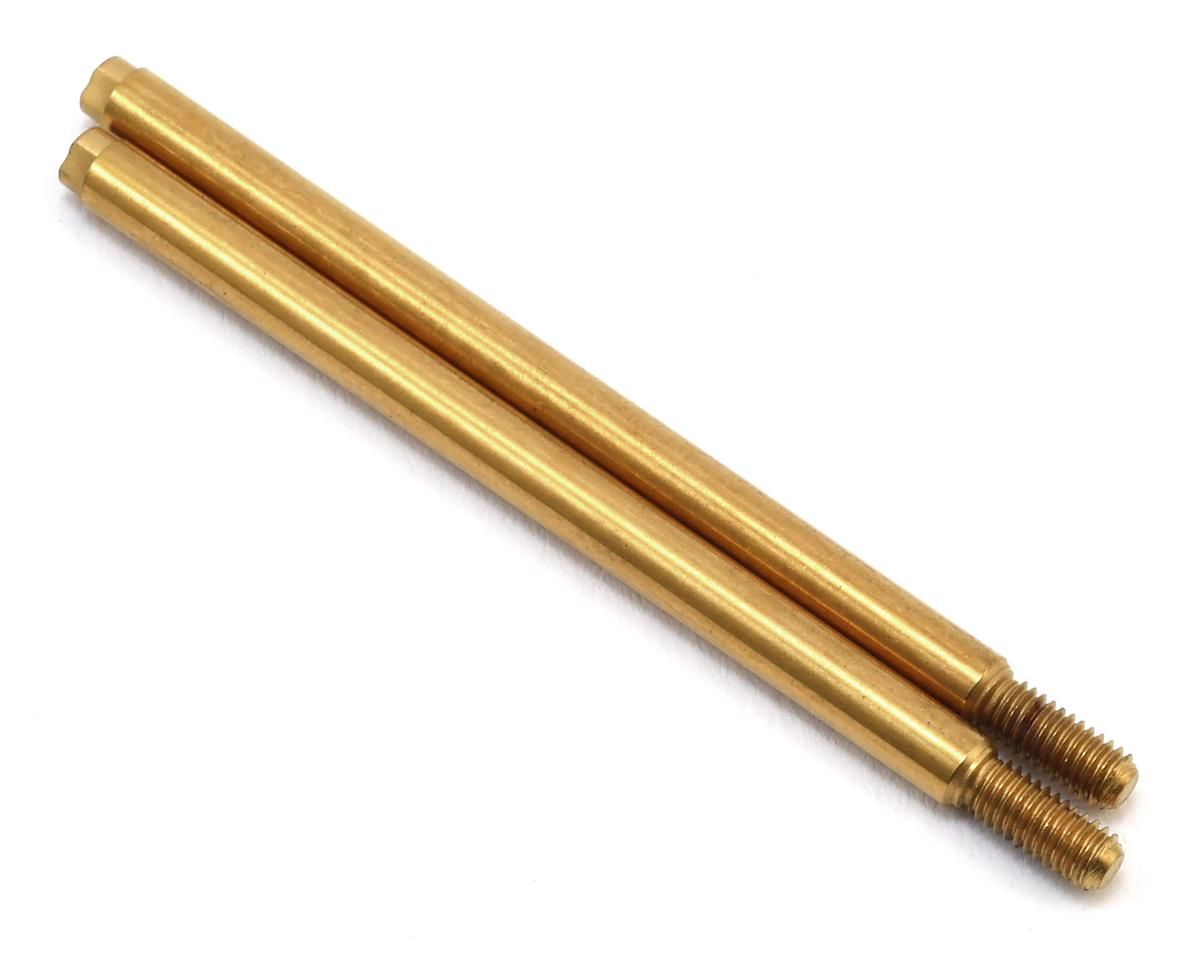 TKR6757T RC ET410 Rear TiNi Coated Shock Shafts (2)