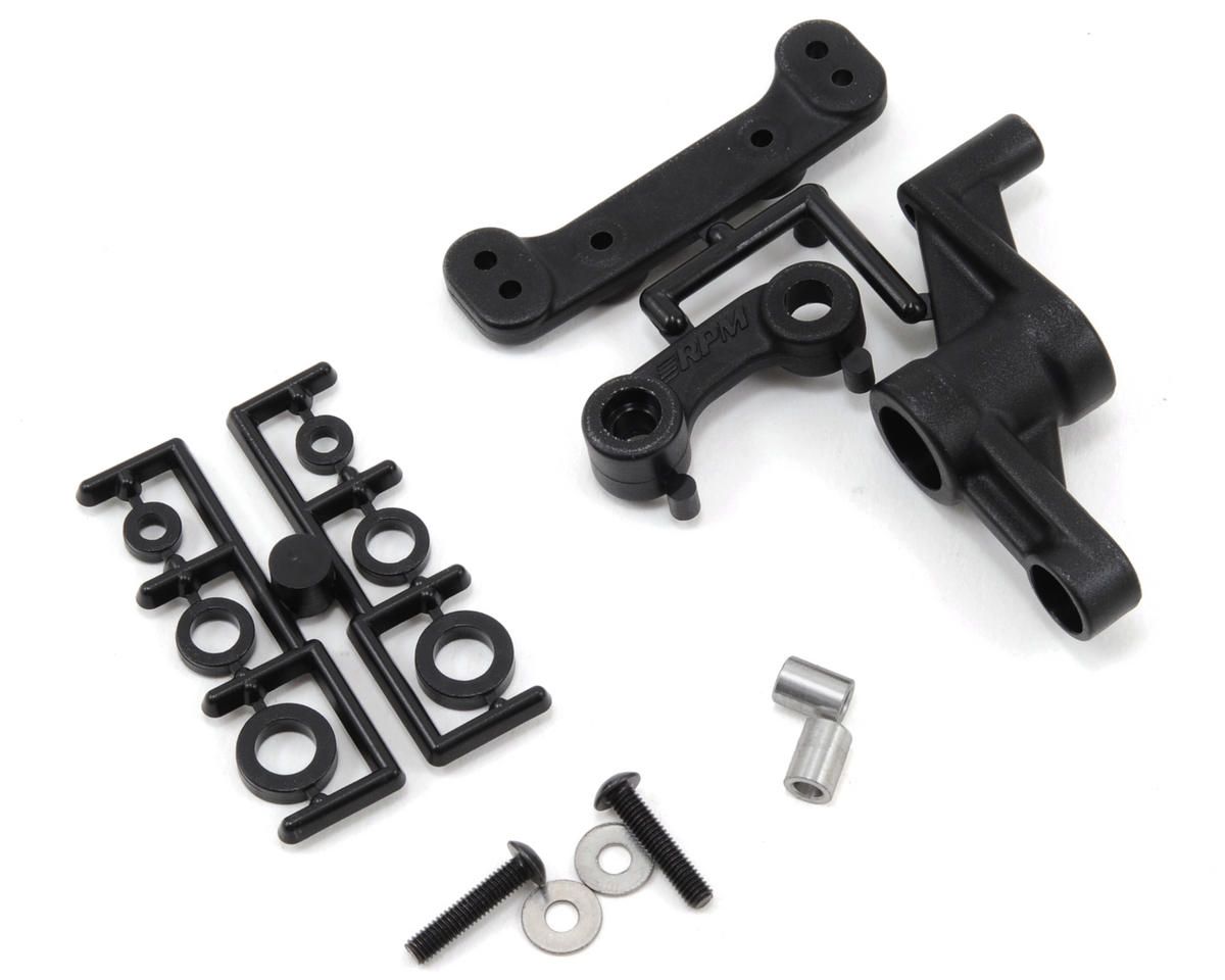 RPM73492 Servo Saver Eliminator Bellcrank, Black; ECX 2wd