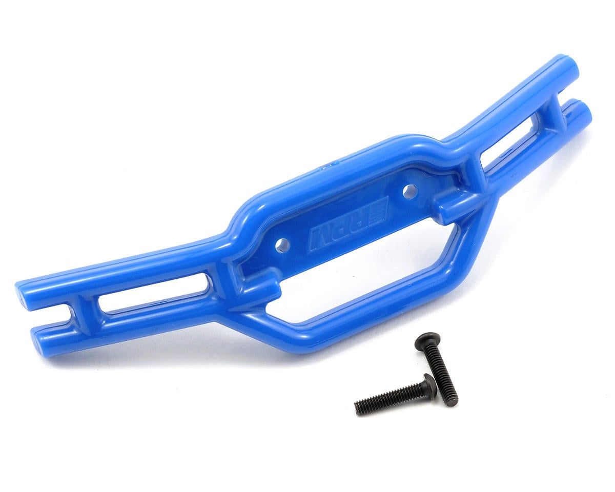 RPM73985 FRT BLUE BUMPER MINI E REVO
