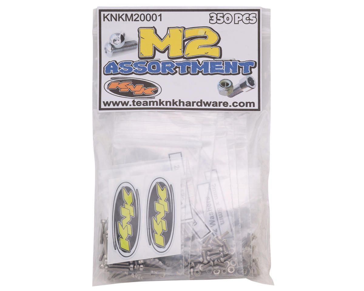 knkm20001 (350 pcs) M2 Stainless Assortment Pack