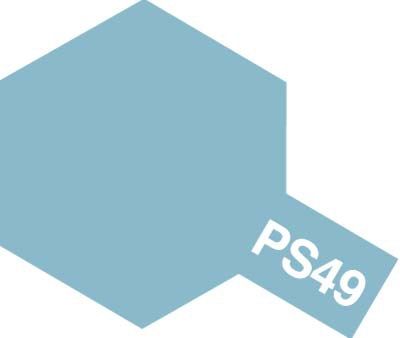 Tamiya PS-49 Sky Blue Anodized Aluminum color swatch
