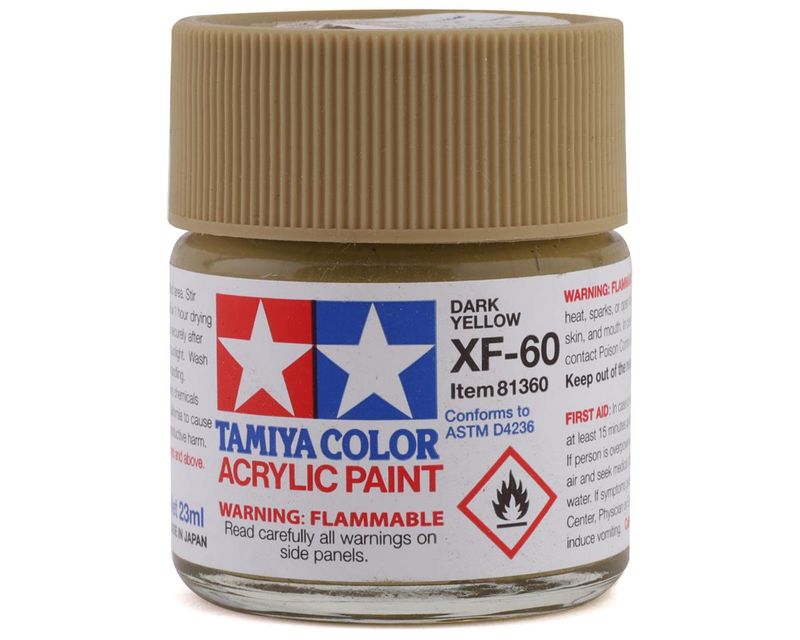 Tamiya XF-60 Dark Yellow jar