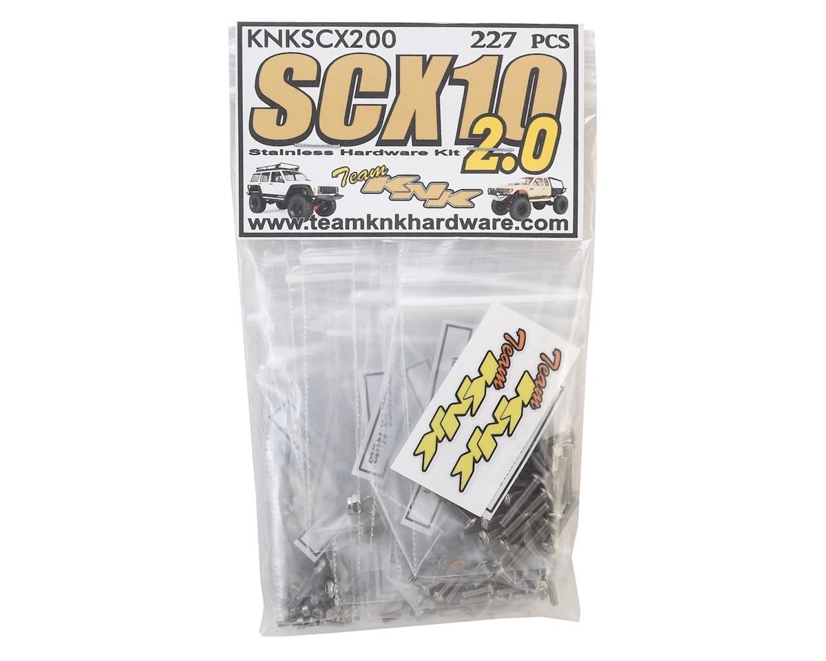 knkscx200 (227 pcs) Axial SCX10 2.0 Stainless Hardware Kit