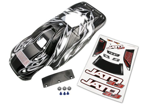 5511R Body, Jato 3.3, ProGraphix (replacement for the painted body) Graphics are painted, requires paint &amp; final color application.