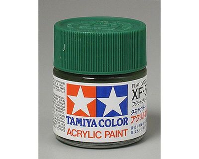 Tamiya XF-5 Flat Green jar